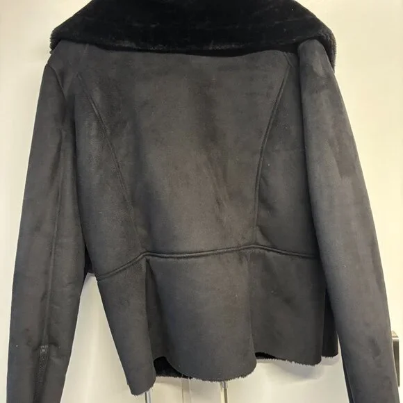 New Joe Fresh women's faux suede jacket - Picture 2 of 5